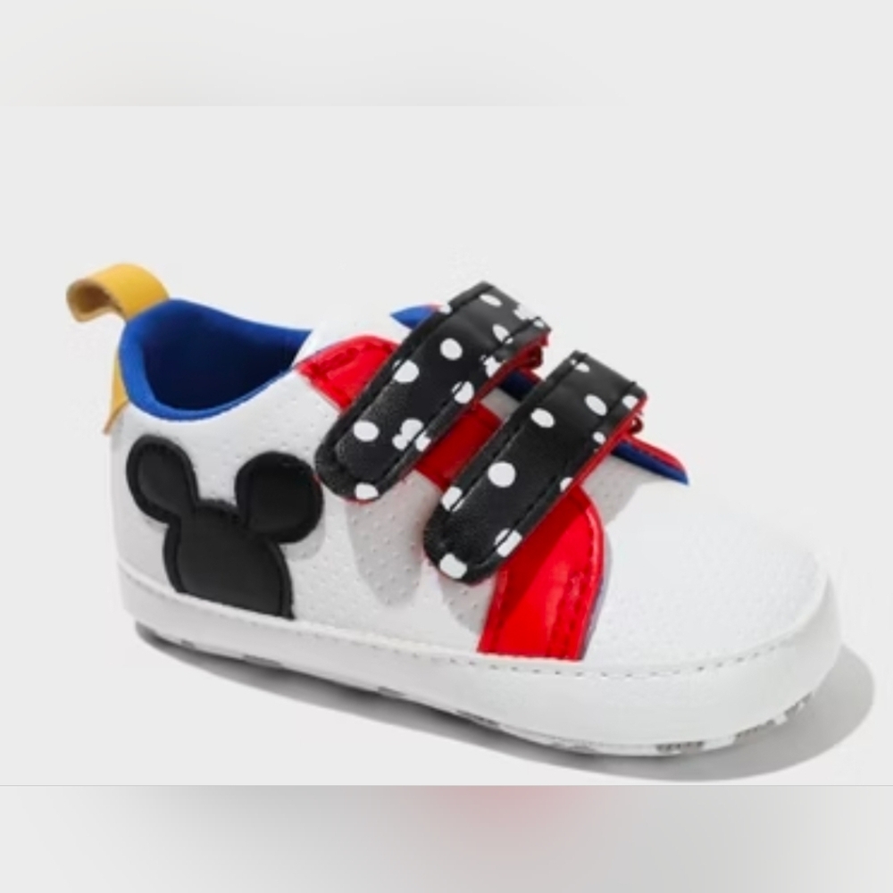 Disney Kids Sneakers - Red, Black, and White